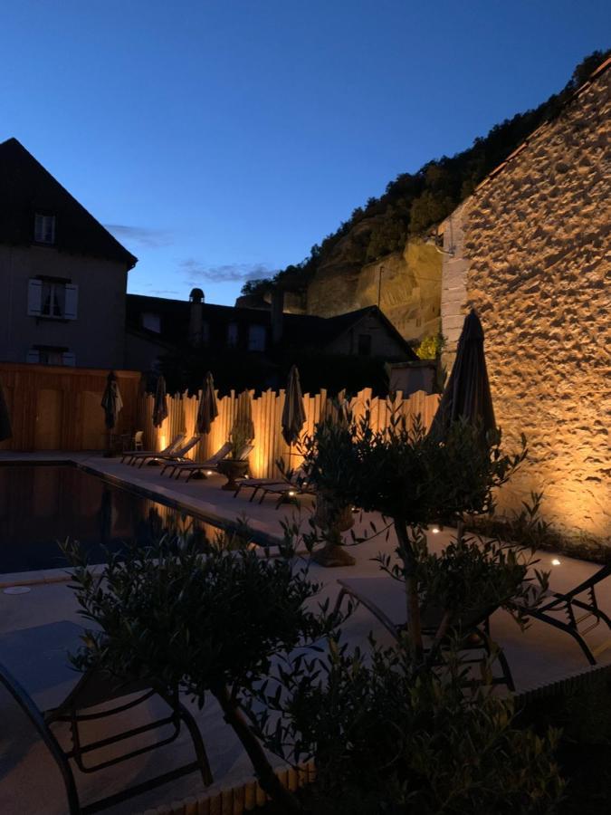 Les Appartements D Artiste De La Villa Du 15 - Restaurant La Maison - Piscine Chauffee Les Eyzies Exteriér fotografie
